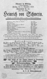 Heinrich von Schwerin - Gustav von Meyer