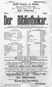 Der Bibliothekar - Gustav von Moser