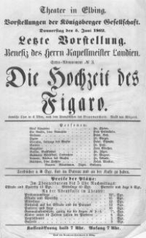 Die Hochzeit des Figaro - Wolfgang Amadeusz Mozart