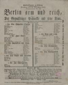 Berlin arm und reich, oder: Der Gepäckträger Pechnelke und seine Frau - Emil Pohl