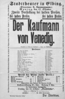 Der Kaufmann von Venedig - William Shakespeare