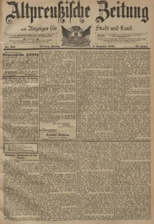Altpreussische Zeitung, Nr. 282 Freitag 1 Dezember 1893, 45. Jahrgang