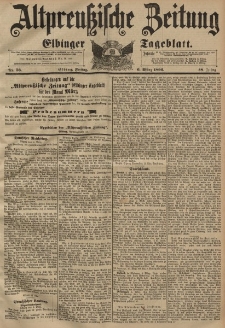 Altpreussische Zeitung, Nr. 56 Freitag 6 März 1896, 48. Jahrgang