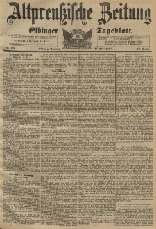 Altpreussische Zeitung, Nr. 115 Sonntag 17 Mai 1896, 48. Jahrgang