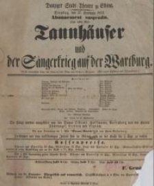 Tannhäuser und der Sängerkrieg auf der Wartburg - Richard Wagner