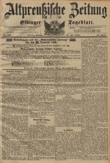 Altpreussische Zeitung, Nr. 144 Sonntag 21 Juni 1896, 48. Jahrgang