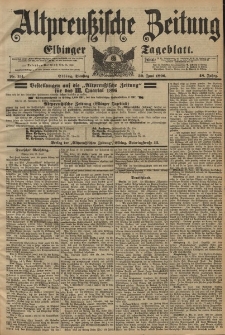 Altpreussische Zeitung, Nr. 151 Dienstag 30 Juni 1896, 48. Jahrgang