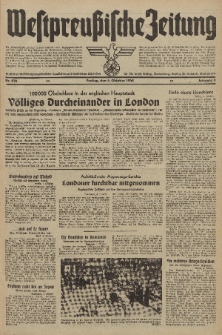 Westpreussische Zeitung, Nr. 234 Freitag 4 Oktober 1940, 9. Jahrgang
