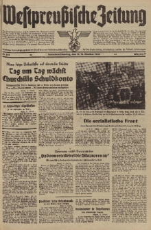 Westpreussische Zeitung, Nr. 241 Sonnabend/Sonntag 12/13 Oktober 1940, 9. Jahrgang