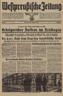 Westpreussische Zeitung, Nr. 242 Montag 14 Oktober 1940, 9. Jahrgang