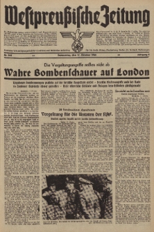 Westpreussische Zeitung, Nr. 245 Donnerstag 17 Oktober 1940, 9. Jahrgang