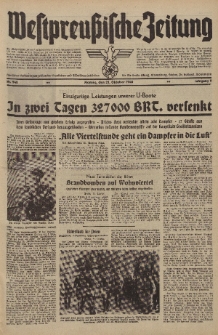 Westpreussische Zeitung, Nr. 248 Montag 21 Oktober 1940, 9. Jahrgang