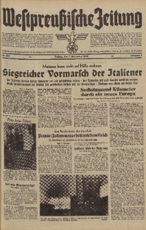 Westpreussische Zeitung, Nr. 258 Freitag 1 November 1940, 9. Jahrgang