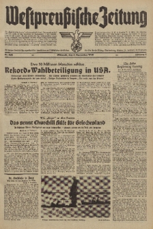 Westpreussische Zeitung, Nr. 262 Mittwoch 6 November 1940, 9. Jahrgang